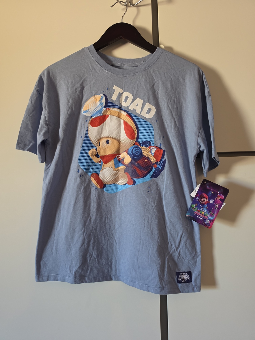 Kids Light Blue Toad Graphic Tee - Nintendo